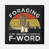 Die Suche ist mein zweites F-Wort (Mäusen) Magnet (Vorne)