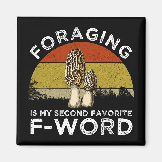 Die Suche ist mein zweites F-Wort (Mäusen) Magnet (Vorne)