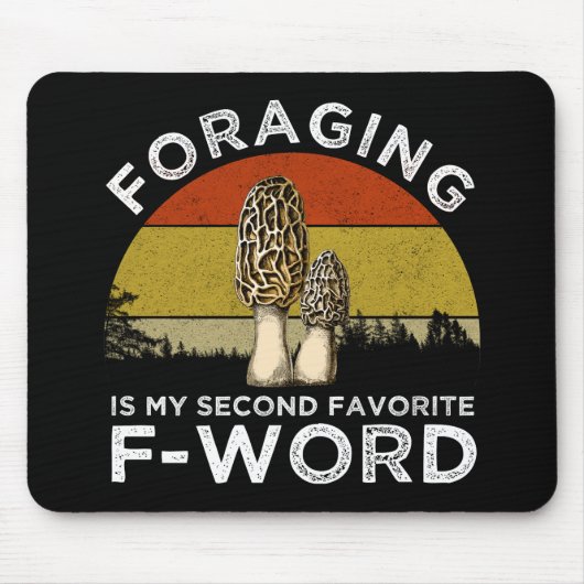 Die Suche ist mein zweites F-Wort (Mäusen) Mousepad (Vorne)