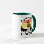 Die Suche ist mein zweites F-Wort (Mäusen) Tasse (VorderseiteRechts)