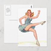 Die Suche nach dem Eismann Postkarte (Vorne/Hinten)