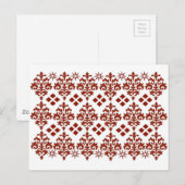Die Suche nach der spanischen Villa Postkarte (Vorne/Hinten)