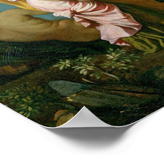 Die Suche nach Mose, 1638 Poster (Ecke)