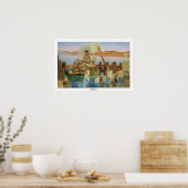 Die Suche nach Moses (genau) ~ Alma-Tadema Poster (Küche)