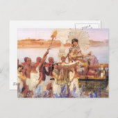 Die Suche nach Moses Postkarte (Vorne/Hinten)