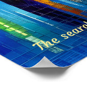 Die Suche nach Sicherheit ist eine Suche nach Gren Poster (Ecke)