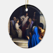 Die Suche nach unserem Herrn Keramik Ornament (Links)