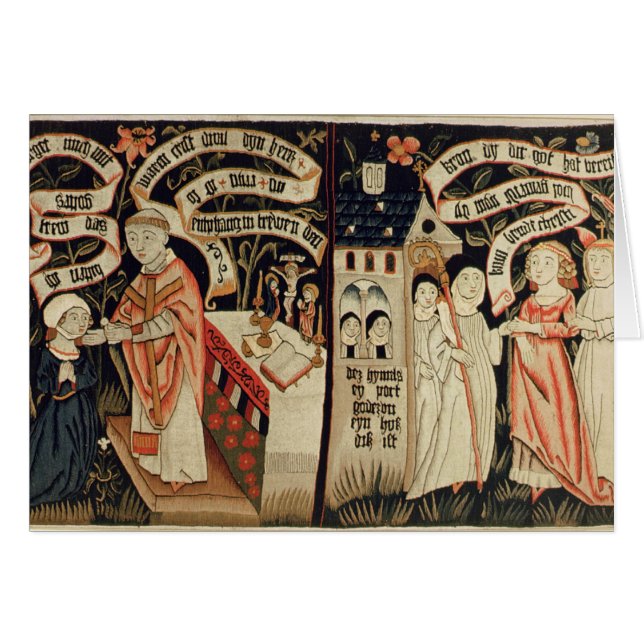 Die Suche nach Wahrheit, Deutscher, c.1490 (Vorderseite (Horizontal))