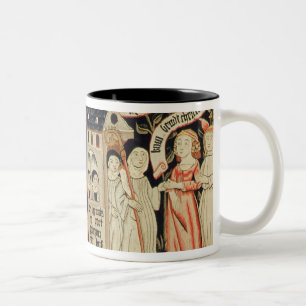 Die Suche nach Wahrheit, Deutscher, c.1490 Zweifarbige Tasse