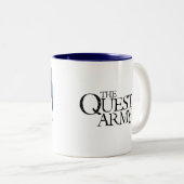 Die Suche - vertrauen Sie den Schicksalen/Evermoon Zweifarbige Tasse (VorderseiteRechts)