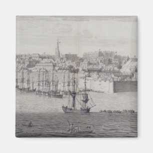Die Südansicht von Berwick nach Tweed, c.1743-45 Magnet