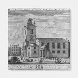 Die Südaussicht der Kirche von St. Magnet