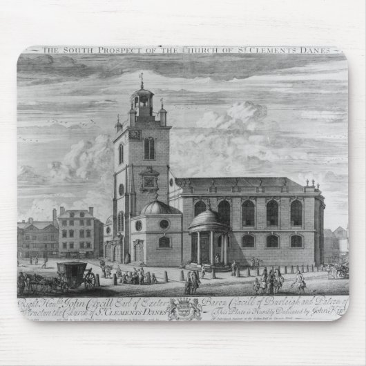 Die Südaussicht der Kirche von St. Mousepad (Vorne)