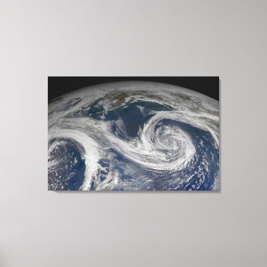 Die Südküste von Alaska und der Golf von Alaska. Leinwanddruck (Vorderseite)