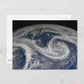 Die Südküste von Alaska und der Golf von Alaska. Postkarte (Vorne/Hinten)