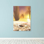 Die südliche Eismauer am Mars Leinwanddruck (Insitu (Holzboden))