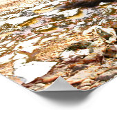 Die südliche Eismauer am Mars Poster (Ecke)