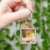 Die südliche Eismauer am Mars Schlüsselanhänger (Hand)