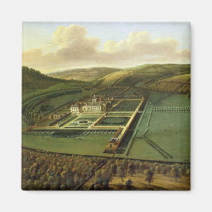 Die Südostaussicht des Hampton Court, Herefords Magnet