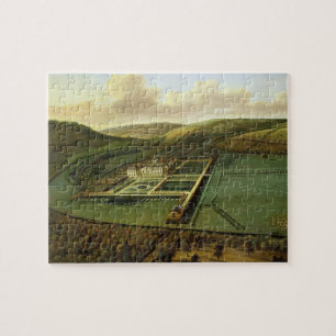 Die Südostaussicht des Hampton Court, Herefords Puzzle