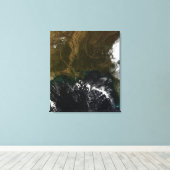 Die südöstlichen Staaten Leinwanddruck (Insitu (Holzboden))