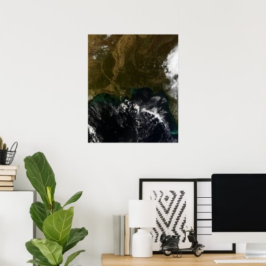 Die südöstlichen Staaten Poster (Heimbüro)