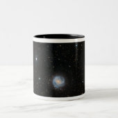 Die Südpinradgalaxie 2 Zweifarbige Tasse (Mittel)