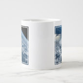 Die Südspitze Brasiliens grenzt an Uruguay. Jumbo-Tasse (Vorderseite)