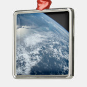 Die Südspitze Brasiliens grenzt an Uruguay. Ornament Aus Metall (Links)