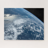 Die Südspitze Brasiliens grenzt an Uruguay. Puzzle (Horizontal)