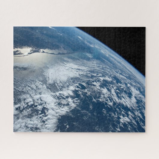 Die Südspitze Brasiliens grenzt an Uruguay. Puzzle (Horizontal)