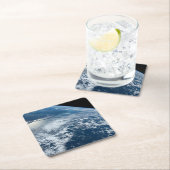 Die Südspitze Brasiliens grenzt an Uruguay. Rechteckiger Pappuntersetzer (Vor Ort)