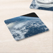 Die Südspitze Brasiliens grenzt an Uruguay. Rechteckiger Pappuntersetzer (angewinkelt)