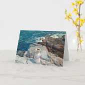 Die Südufer, Appledore | Childe Hassam Karte (Gelbe Blume)