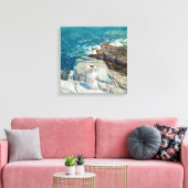 Die Südufer, appliziert von Childe Hassam Leinwanddruck (Insitu (Wohnzimmer))