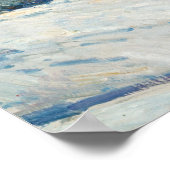 Die Südufer, appliziert von Childe Hassam Poster (Ecke)