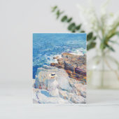 Die Südufer, appliziert von Childe Hassam Postkarte (Stehend Vorderseite)