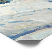 Die Südufer von Childe Hassam Poster (Ecke)