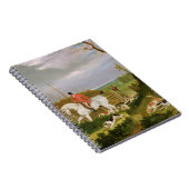 Die Suffolk-Jagd - gehend, nahe Herringswel zu Notizblock (Rechte Seite)