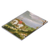 Die Suffolk-Jagd - gehend, nahe Herringswel zu Notizblock (Linke Seite)