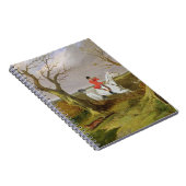 Die Suffolk-Jagd - weggegangen (Öl auf Leinwand) Notizblock (Rechte Seite)