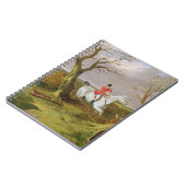 Die Suffolk-Jagd - weggegangen (Öl auf Leinwand) Notizblock (Linke Seite)