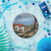 Die Suffolkjagd 1833 Fox-Jagd Pappteller (Party)