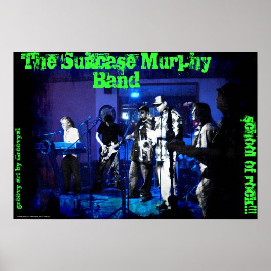 Die Suitcase Murphy Band Poster (Vorne)
