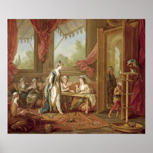 Die Sultana-Orderteppiche Poster (Vorne)