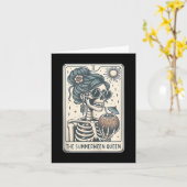 Die Summerween Queen Tarot Card, Hexenhase Karte (Gelbe Blume)