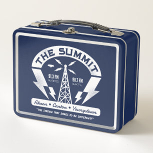 Die Summit FM Metal Vintage-Lunchbox Metall Brotdose
