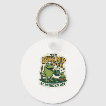 Die Sumpf-Pub-Frosch St.Patrick's Day