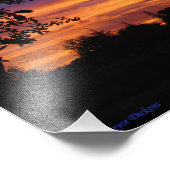 Die Sun-Set für die Mike Fotodruck (Ecke)