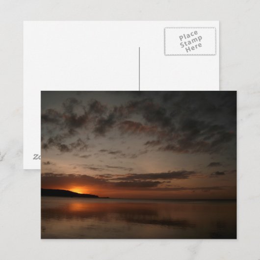 Die Sun-Sets auf Guam Postkarte (Vorne/Hinten)